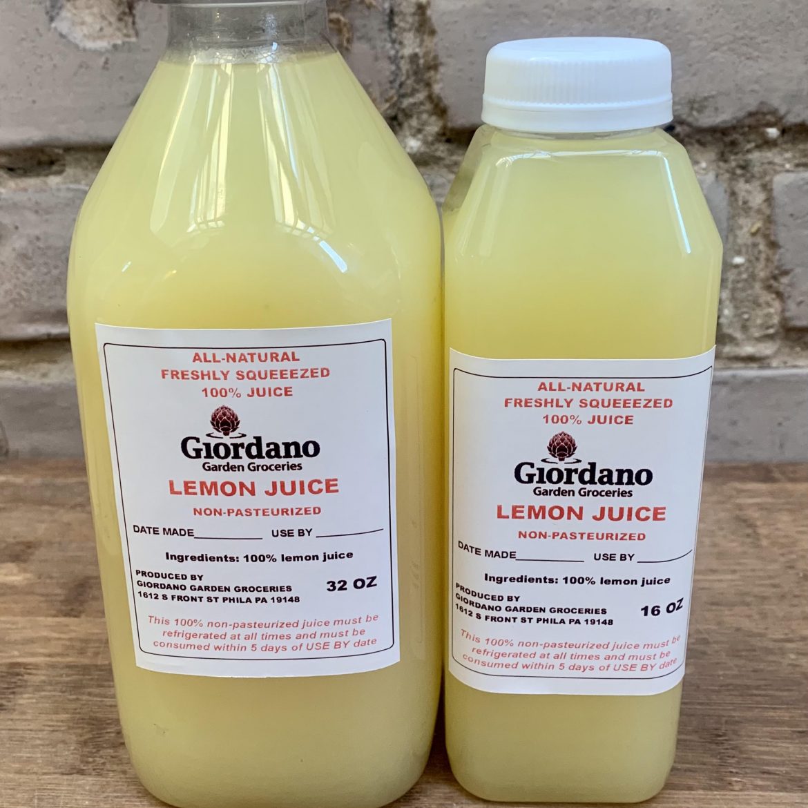 Fresh Squeezed Lime Juice Giordano Garden Groceries