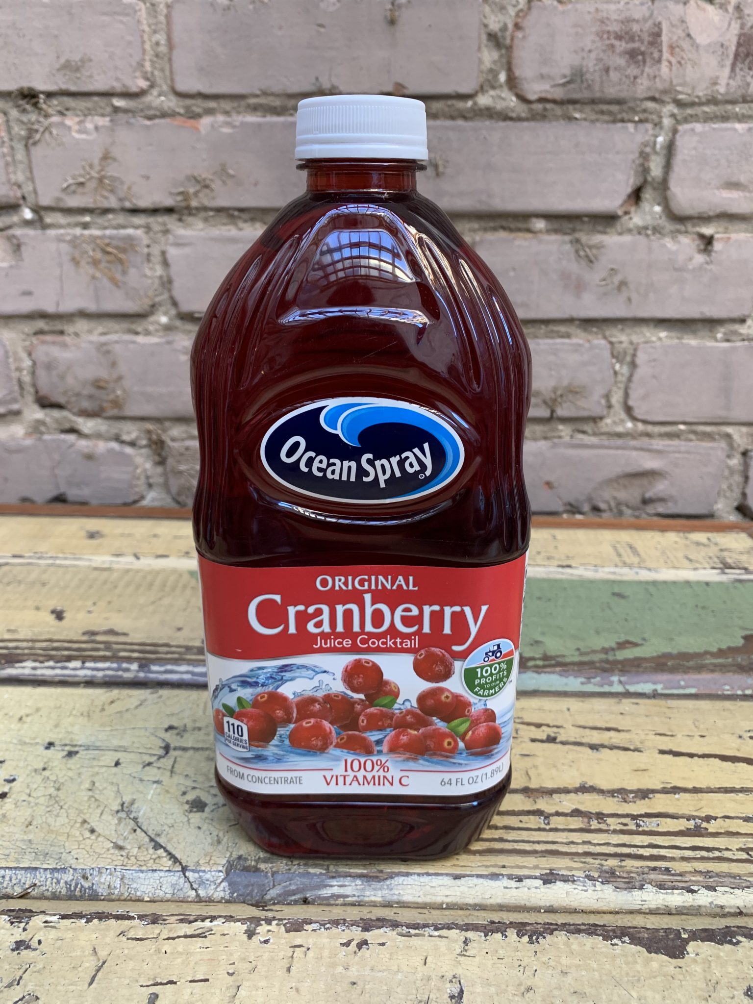 Cranberry Juice Bottle